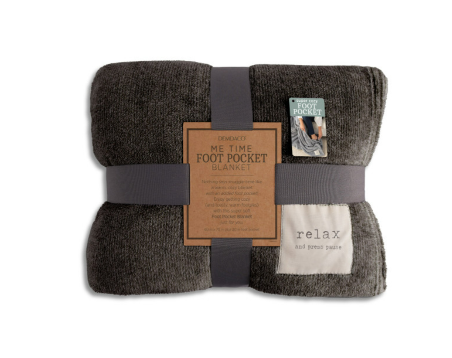 Foot Pocket Blankets Relax Good Cause Gifts